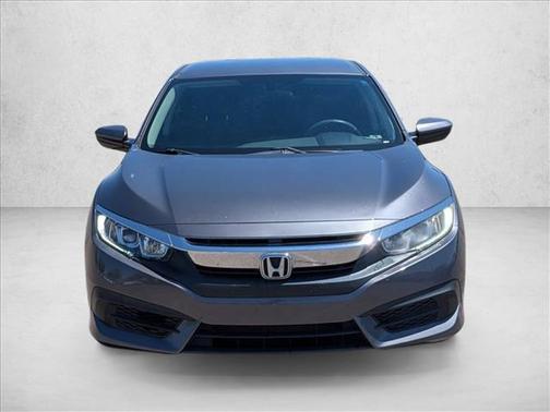 Silver/Gray 2017 Honda Civic LX