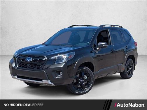 Crystal Black Silica 2023 Subaru Forester Wilderness