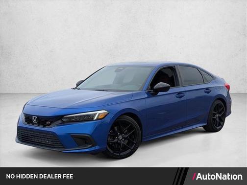 Aegean Blue Metallic 2022 Honda Civic Si Base
