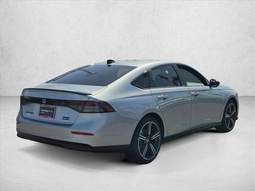 Solar Silver Metallic 2026 Honda Accord Hybrid Sport