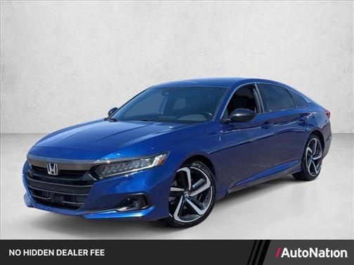 Still Night Pearl 2021 Honda Accord Sport 2.0T