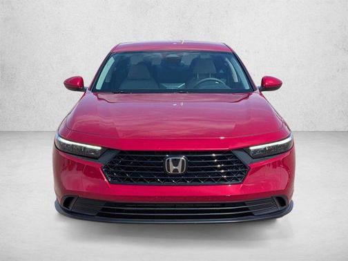 Radiant Red Metallic 2025 Honda Accord LX 1.5T