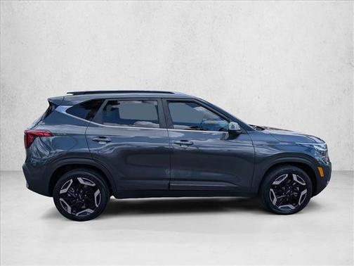 Gravity Gray 2025 Kia Seltos SX Turbo