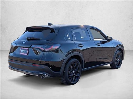 Black 2023 Honda HR-V 2WD Sport