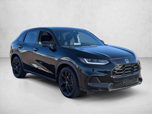 Black 2023 Honda HR-V 2WD Sport