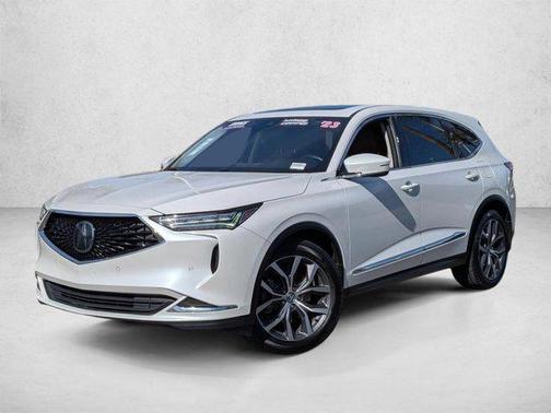 Platinum White Pea 2023 Acura MDX Technology Package