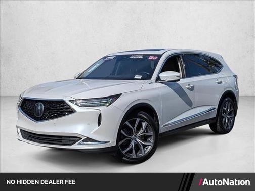 Platinum White Pea 2023 Acura MDX Technology Package