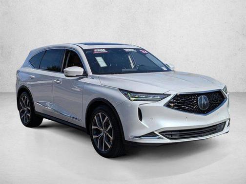 Platinum White Pea 2023 Acura MDX Technology Package
