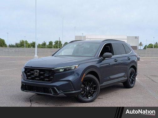 Canyon River Blue Metallic 2024 Honda CR-V Hybrid Sport AWD