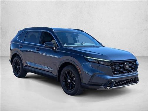 Blue 2025 Honda CR-V Hybrid Sport AWD