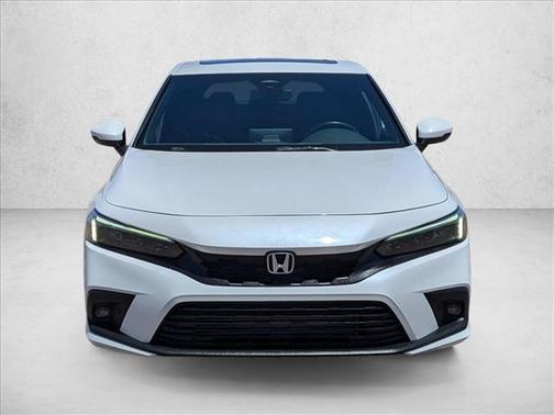 Platinum White Pearl 2023 Honda Civic Sport Touring