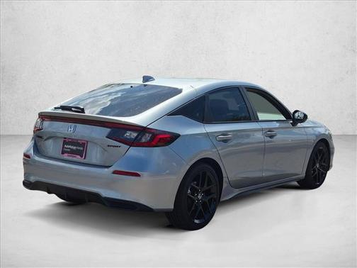 Solar Silver Metallic 2026 Honda Civic Sport