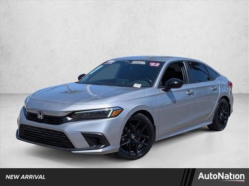 Lunar Silver Metallic 2022 Honda Civic Sport