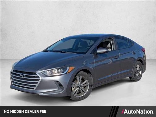 Machine Gray 2018 Hyundai ELANTRA SEL