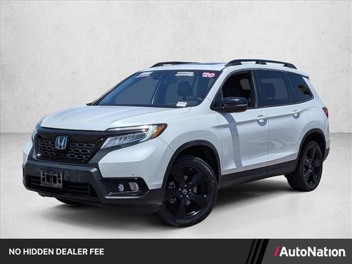 Platinum White Pearl 2020 Honda Passport AWD Elite