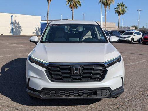 Platinum White Pearl 2025 Honda CR-V LX 2WD