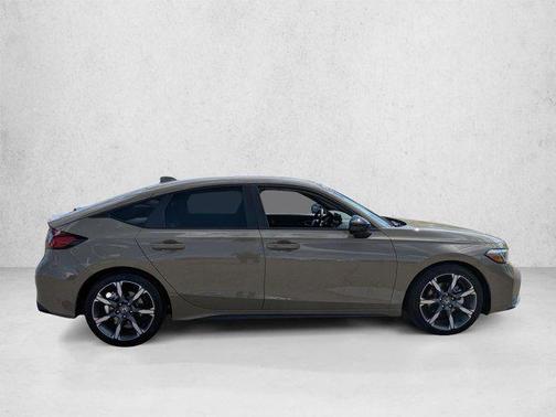 Sand Dune Pearl 2026 Honda Civic Hybrid Sport Touring