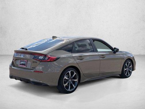 Sand Dune Pearl 2026 Honda Civic Hybrid Sport Touring