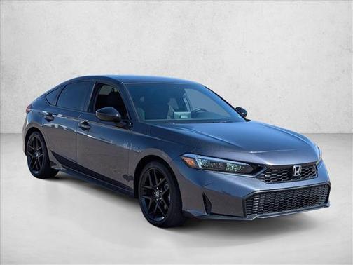 Meteorite Gray Metallic 2025 Honda Civic Hybrid Sport