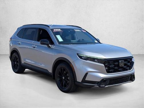 Lunar Silver Metallic 2023 Honda CR-V Hybrid Sport FWD