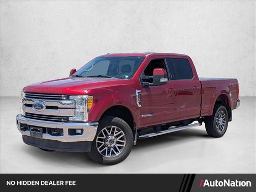 Ruby Red Metallic Tinted Clearcoat 2017 Ford F-250 Lariat