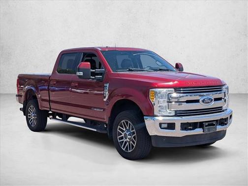 Ruby Red Metallic Tinted Clearcoat 2017 Ford F-250 Lariat
