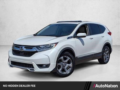 White Diamond Pearl 2017 Honda CR-V EX