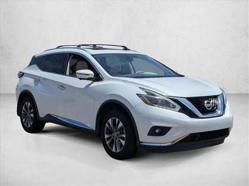 Pearl White 2018 Nissan Murano SL
