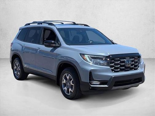 Sonic Gray Pearl 2023 Honda Passport AWD TrailSport