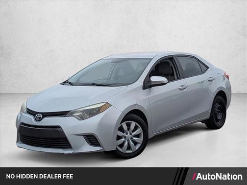 Classic Silver Metallic 2015 Toyota Corolla LE
