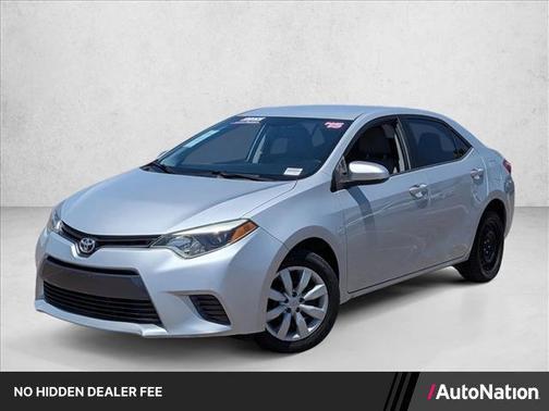 Classic Silver Metallic 2015 Toyota Corolla LE