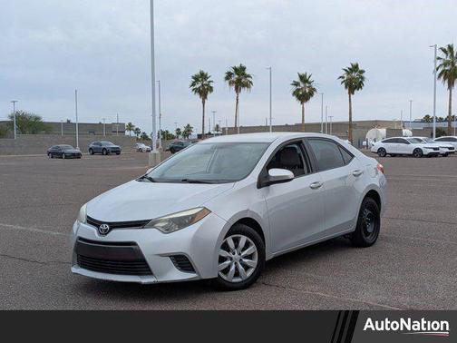 Classic Silver Metallic 2015 Toyota Corolla LE