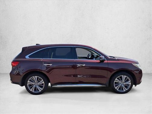 Dark Cherry Pearl 2017 Acura MDX 3.5L w/Technology Package