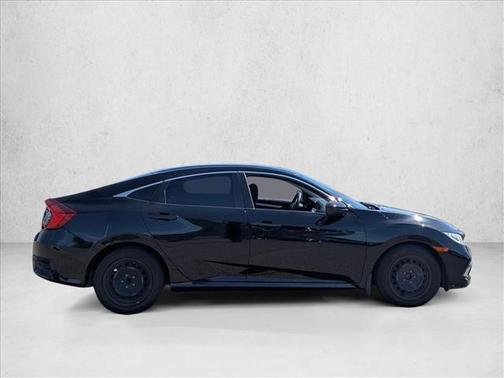 Black 2020 Honda Civic LX