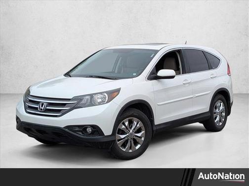 White 2012 Honda CR-V EX