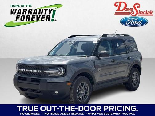 CARBONIZED GRAY METALLIC 2026 Ford Bronco Sport Big Bend