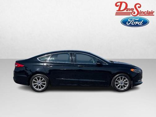 SHADOW BLACK 2017 Ford Fusion SE