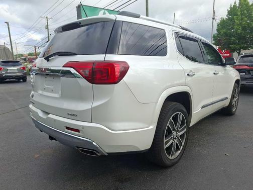 White Frost Tricoat 2017 GMC Acadia Denali