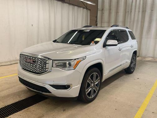 White Frost Tricoat 2017 GMC Acadia Denali