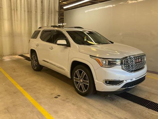 White Frost Tricoat 2017 GMC Acadia Denali