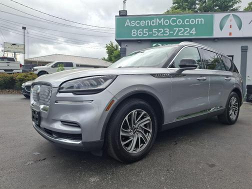 Silver Radiance Metallic Clearcoat 2022 Lincoln Aviator Standard