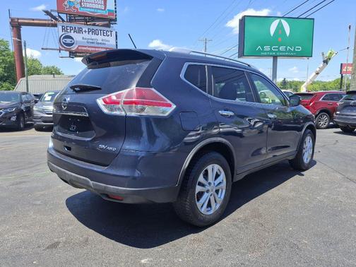 Arctic Blue Metallic 2015 Nissan Rogue SV
