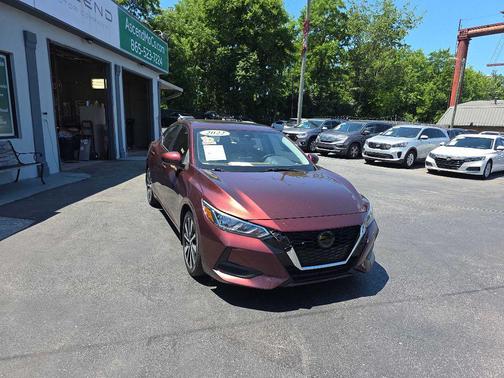 RED 2022 Nissan Sentra SV