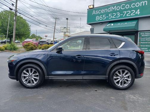 Deep Crystal Blue Mica 2019 Mazda CX-5 Grand Touring