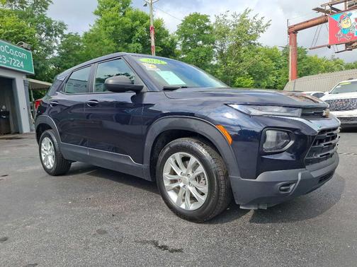 BLUE 2021 Chevrolet Trailblazer LS