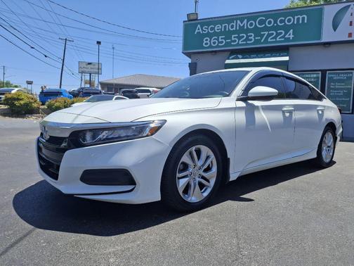 Platinum White Pearl 2020 Honda Accord LX 1.5T
