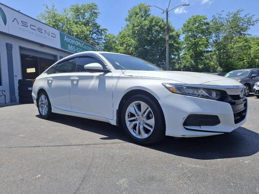 Platinum White Pearl 2020 Honda Accord LX 1.5T