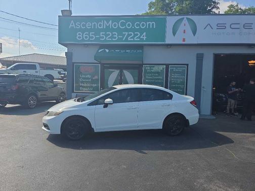 Taffeta White 2015 Honda Civic LX
