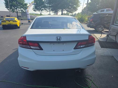 Taffeta White 2015 Honda Civic LX