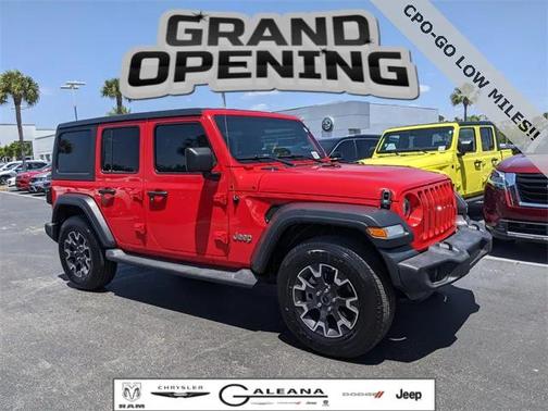 2019 Jeep Wrangler Unlimited Sport S 4x4
